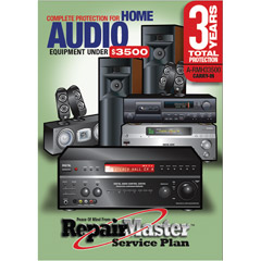 A-RMH33500 - Home Audio 3 Year DOP Warranty