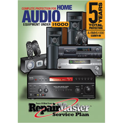 A-RMH51000 - Home Audio 5 Year DOP Warranty