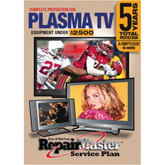 A-RMPT52500 - Plasma TV 5 Year DOP Warranty