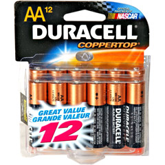 AA12 DURACELL - AA Alkaline Battery Value Retail Pack