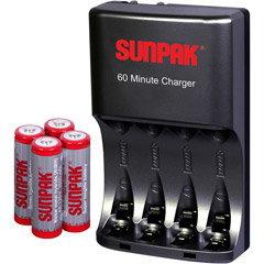 ACC-M1073-01 - 60-Minute NiMH Battery Charger with Stylish Black Finish