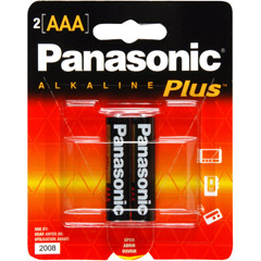 AM-4PA/2B - AAA Alkaline Plus Battery Retail Packs