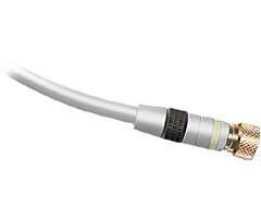 AP-013W - Performance Series RG6 Coaxial Video Cable with F connectors