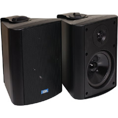 ASP-60B - 5 1/4'' 75-Watt Outdoor Patio Speakers
