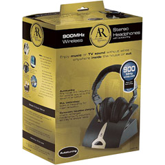 AW-772 - Wireless Stereo Headphones with Auto-Tuning