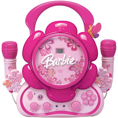 BAR502 - Barbie Floweroake Sing-A-Long CD Player