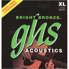 BB20X - Bright Bronze Acoustic Guitar Strings