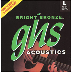 BB30L - Bright Bronze Acoustic Guitar Strings