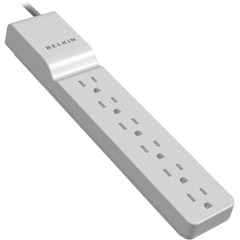 BE106000-2.5 - 6-Outlet Surge Suppressor