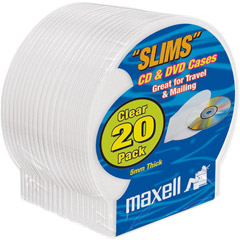 CD-356 - Slim CD/DVD Clamshells