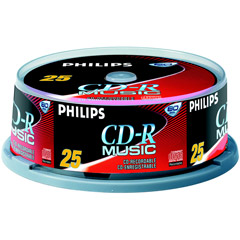 CD80R551 - Write-Once CD-R Spindle for Music