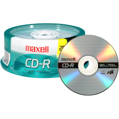 CDR-700MX48/25SP - 48x Write-Once CD-R Spindle for Data