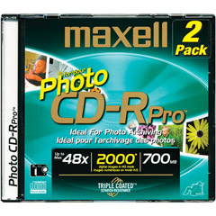 CDR-700PPRO/2 - 48x Photo Pro Write-Once CD-R