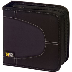 CDW-32 BLACK - 32-CD Nylon Media Wallet