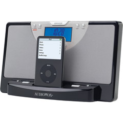 CE-609CR - Digital Clock Radio with iPod Dock