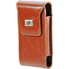 CI-KRZR-BRN - Leather Pouch for Motorola KRZR (K1)
