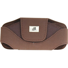 CI-SHL-MBRN - Universal Medium Horizontal Suede Pouch