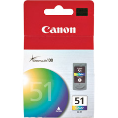 CL-51 - FINE Color High-Capacity Cartridge for Canon Photo Printers