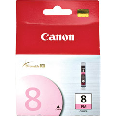 CLI-8PM - ChromaLife 100 Photo Ink Cartridge for Canon Photo Printers Magenta