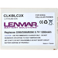 CLK-BLC2X - Lenmar Li-Ion Battery for Nokia 1200 2200 3300 Series