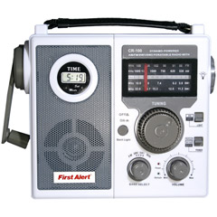 CR-100 - Crank Radio with 3-Way Power