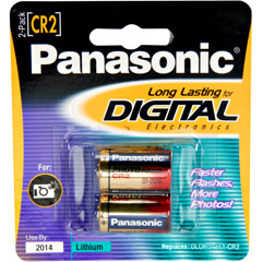 CR-2PA/2B - CR-2 Photo Lithium Battery Retail Packs