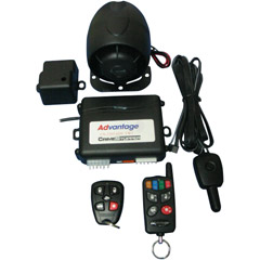 CS-2205ADVTW1 - Deluxe 2-Way LED Paging Security System