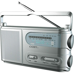 CX-38 - Portable AM/FM/TV/Weather Band Radio