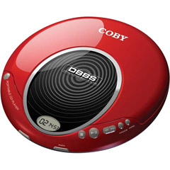 CX-CD114RED - Slim Personal CD Player