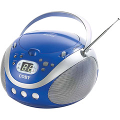 CX-CD241BLU - Portable CD Player with AM/FM Tuner