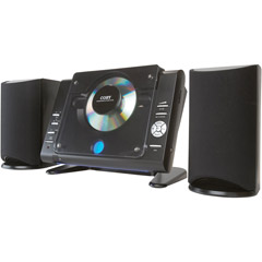 CX-CD377BLK - Micro CD Player Stereo System with AM/FM Tuner