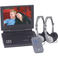 D-1817PK - 8'' Portable DVD Player Package System