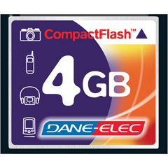 DA-CF-4096-R - 4GB CompactFlash Memory Card