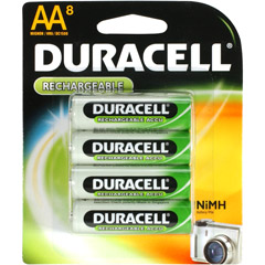 DC-1500B8N - Rechargeable AA NiMH Battery Retail Pack