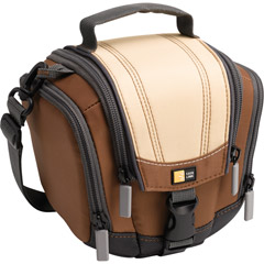 DCB-36 BROWN - Compact Camcorder Case