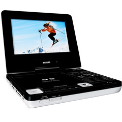 DCP750 - 7'' Portable DVD Player with iPod Dock
