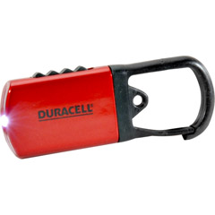 DFLEDCN01 - LED Flashlight with Carabiner Clip