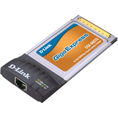 DGE-660TD - 32-Bit Gigabit Ethernet Cardbus Notebook Adapter