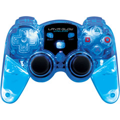 DGPN-524 - Lava Glow Mini RF Wireless Controller-Water Inside Without Rumble For PS2