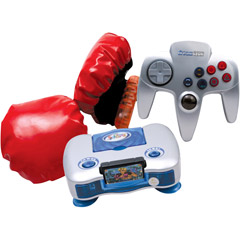 DGUN-207 - Plug' N Play 16 Bit Wireless Boxing with 17 Games