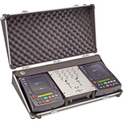 DIGIPAK MP3 - 2 CD Players 1 Mixer and Road Case