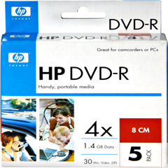 DM000145 - 8cm Write-Once DVD-R