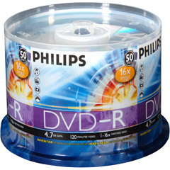 DM4S6B50F/17 - 16x Write-Once DVD-R Spindle