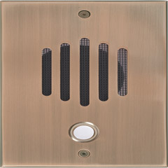 DP-0232P - Panasonic KSU-Compatible Large Solid Brass Door Stations