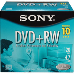 DPW-47/10 - Rewritable DVD+RW