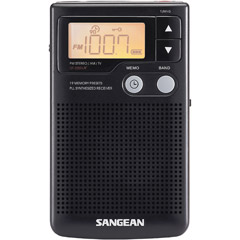 DT-200VX - Portable AM/FM/TV Pocket Radio
