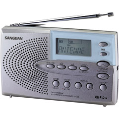 DT-220V - AM/FM Stereo with TV Digital Audio Synthesized Pocket Radio