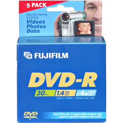 DVD-R8CM/5 - 8cm Write-Once Mini DVD-R