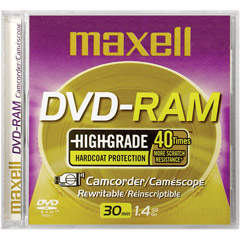DVD-RAMHG - Rewritable High Grade DVD-RAM for DVD Camcorders