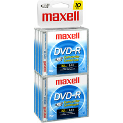 DVD-RCAM/10 - 8cm Write-Once DVD-R Removable Disc for DVD Camcorders